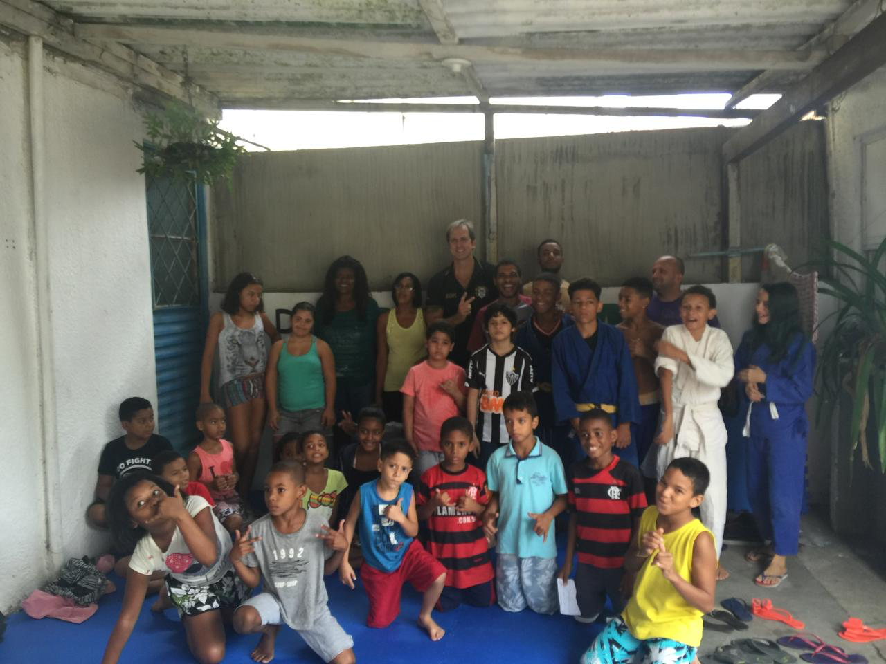 Projeto de Jiu-Jitsu e Capoeira no Complexo do Alemão 2